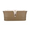 U_Style Customizable Outdoor Patio Furniture Set, Wicker Furniture Sofa Set with Thick Cushions, Suitable for Backyard, Porch.