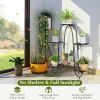 6-Tier Plant Stand with Adjustable Foot Pads